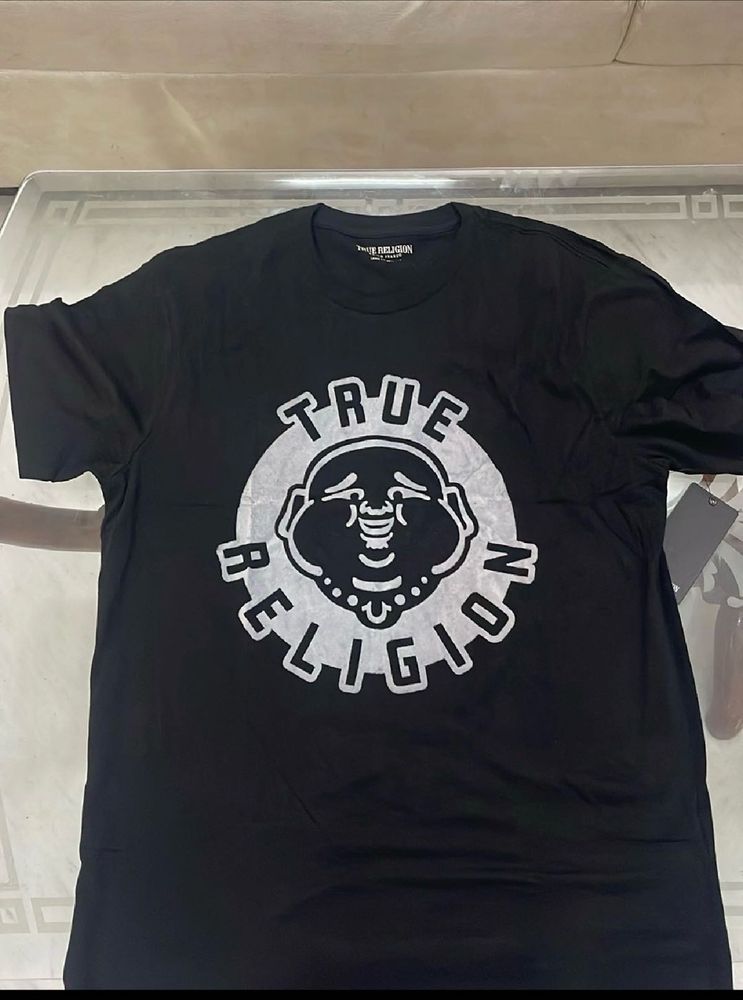 True Religion Buddha Graphic Tee