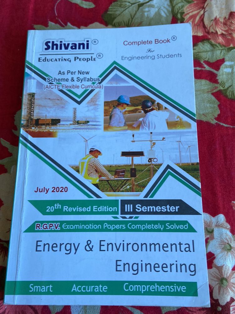 Shivani Question Bank btech (Energy &amp;Environmental Engineering) 2020 Edition.