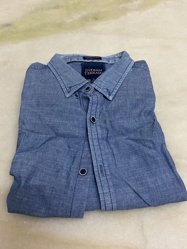 DENIM SHIRT