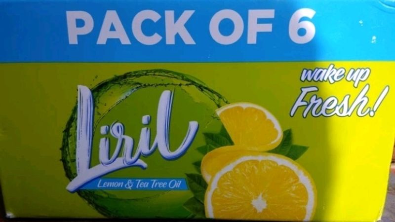 Liril Soaps 6pcs Set
