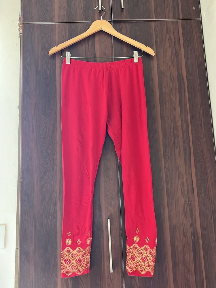 Red Leggings
