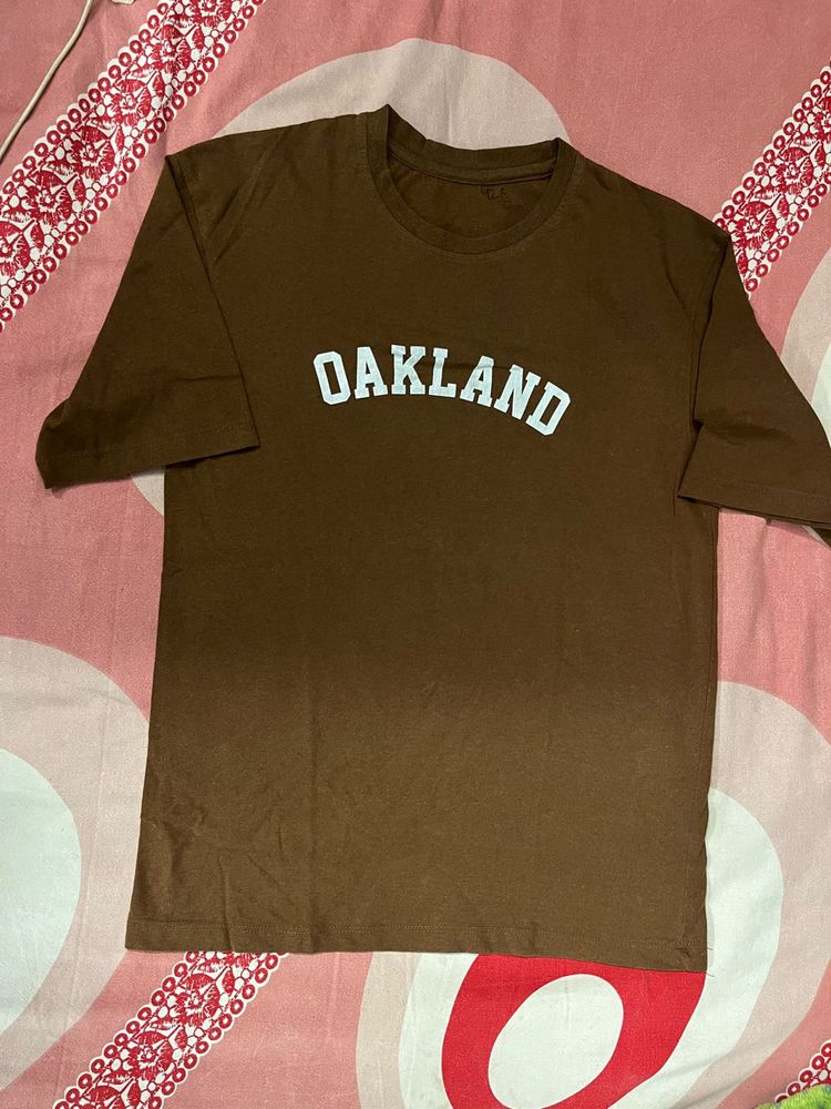 Oakland Brown Tshirt🤎
