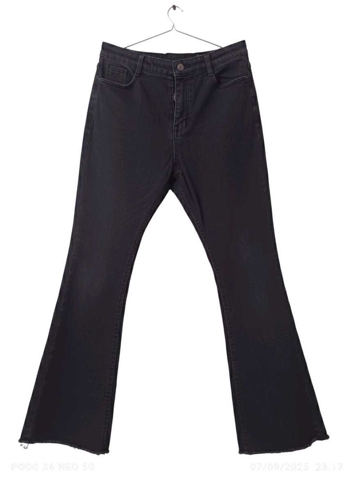 Black Flare Jeans