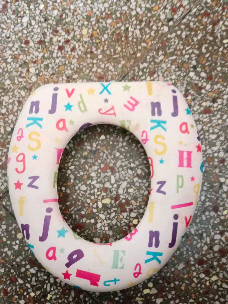 Alphabet Print Potty Seat