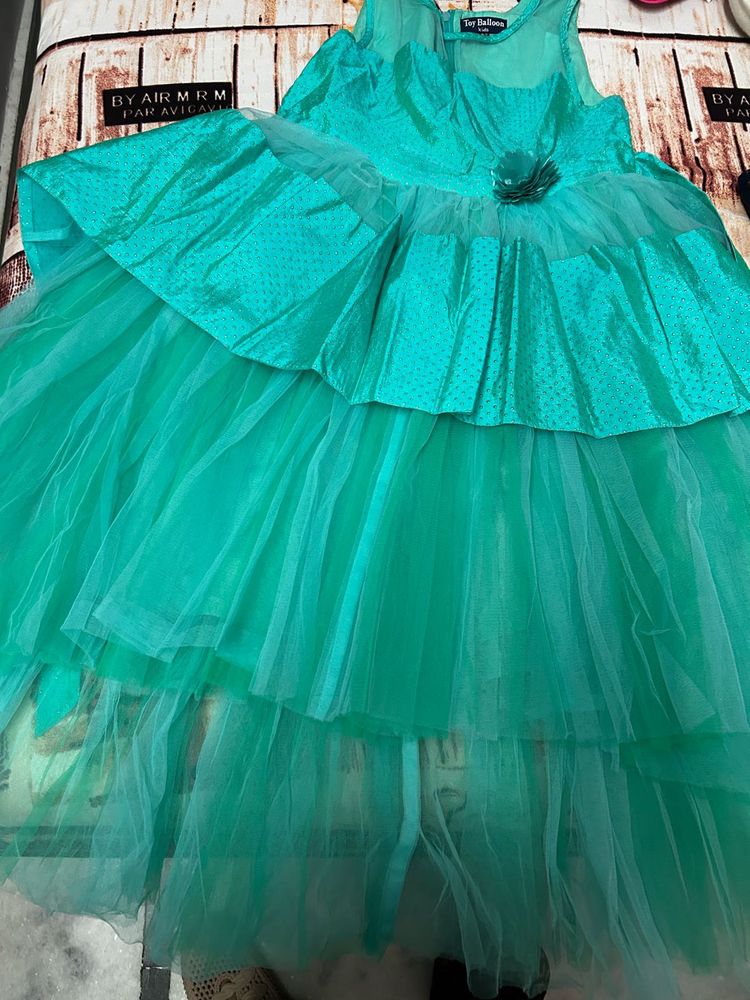 Cute Green Party Dress