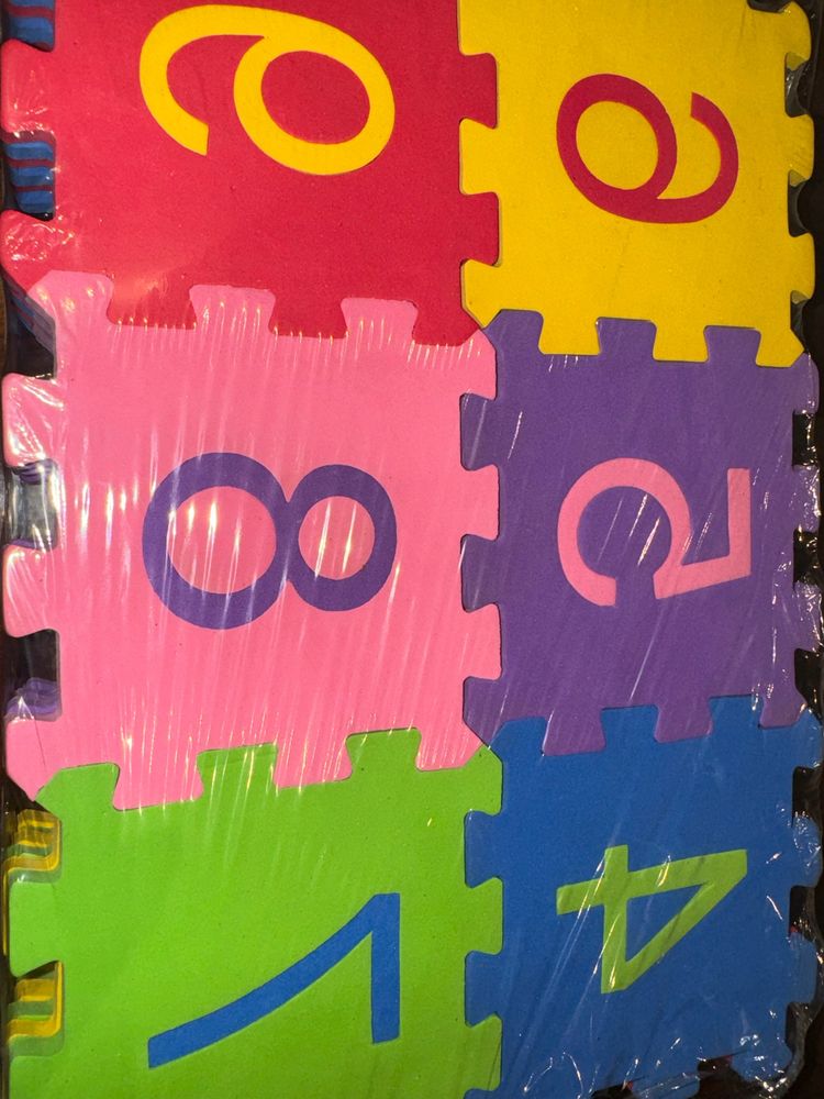 INAAYA ABC and Alpha-Numeric Floor Puzzle