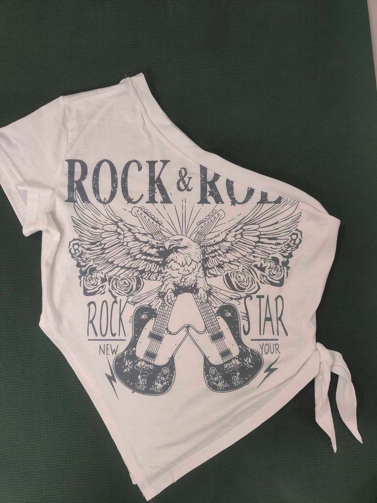 Rock &amp; Roll Savana One Shoulder Tee