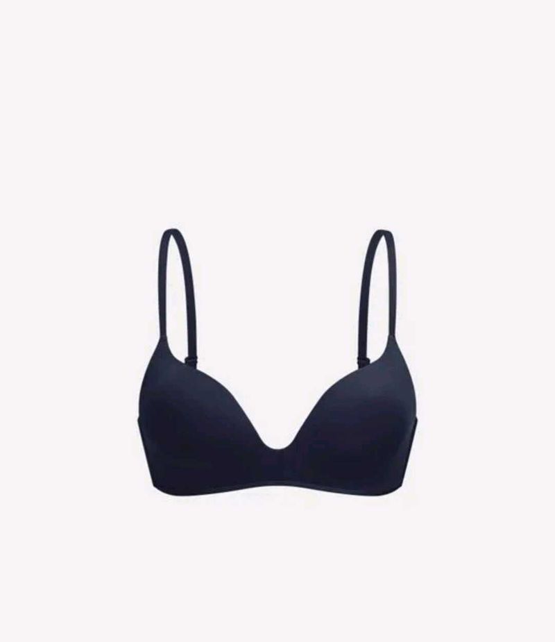Comfy Navy Blue pushup Bra
