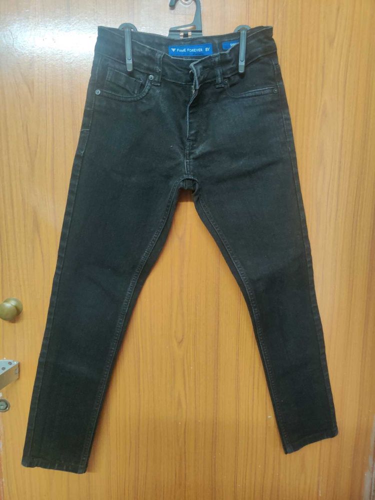 Black Denim Jeans