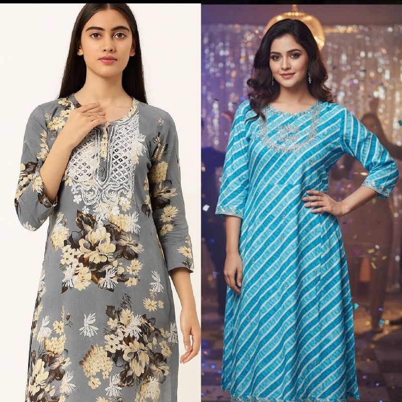 Offer 🔥🚨BUY 2 Kurtis At Just ₹150