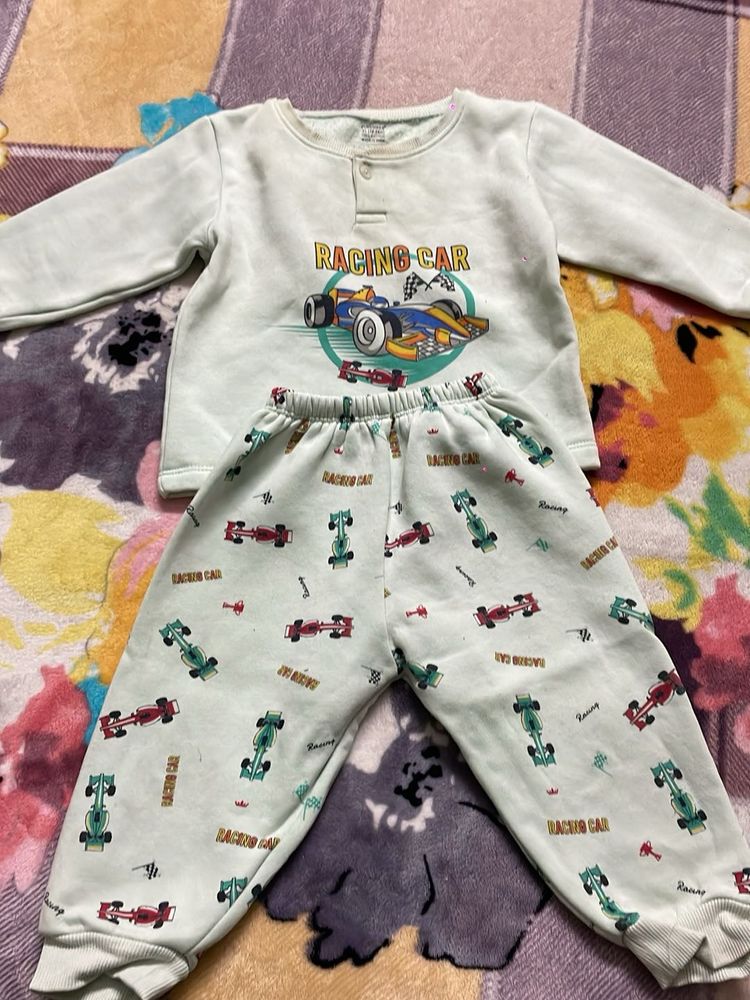 Racing Car Kids Pajama Set