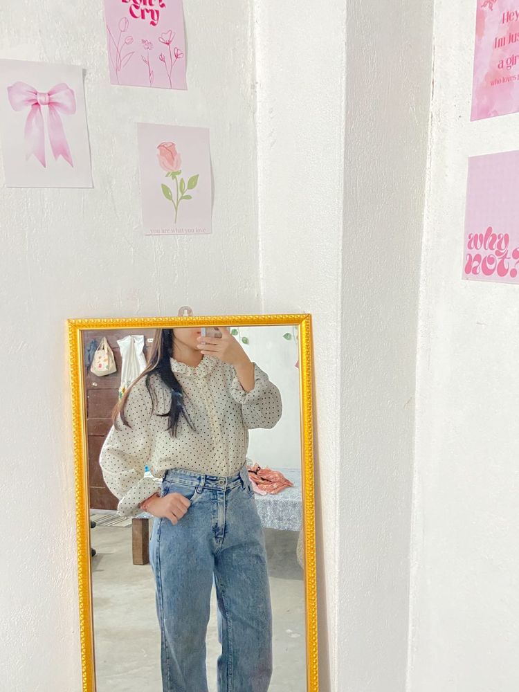 SALE:- Polka Dot Shirt