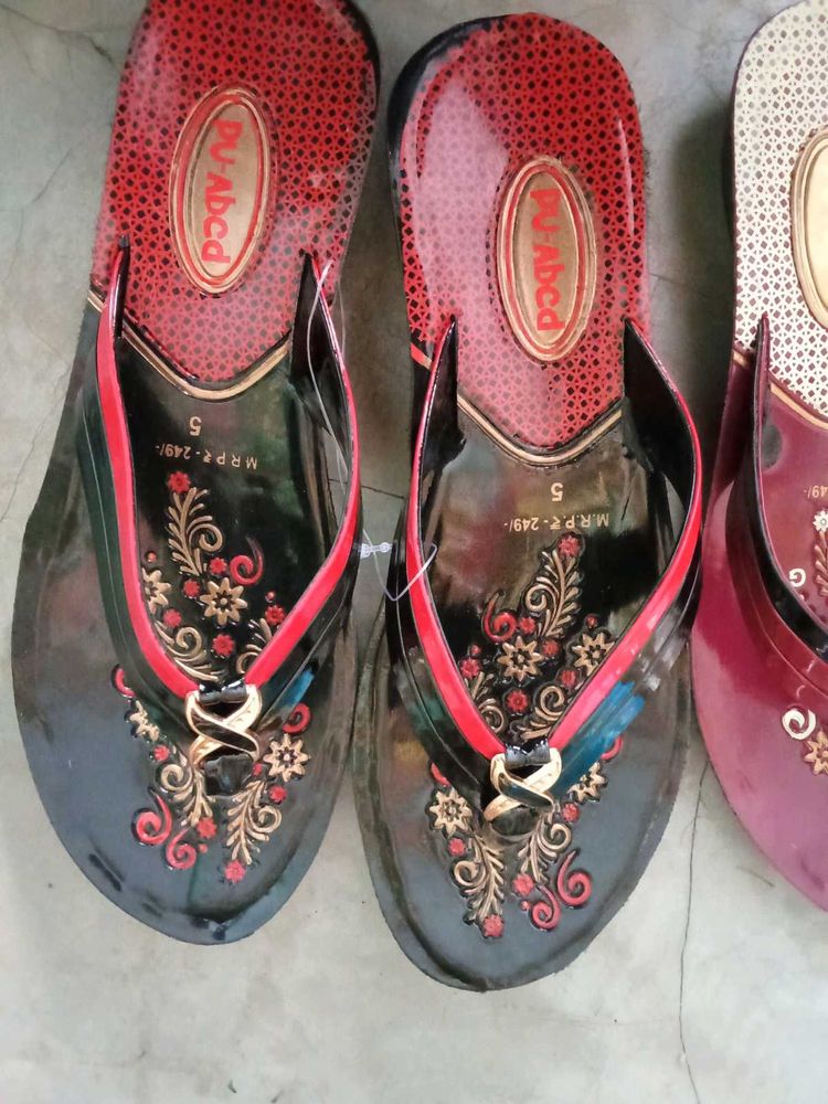 New Ladies Slippers ( Set Of 2 ) Shop Material