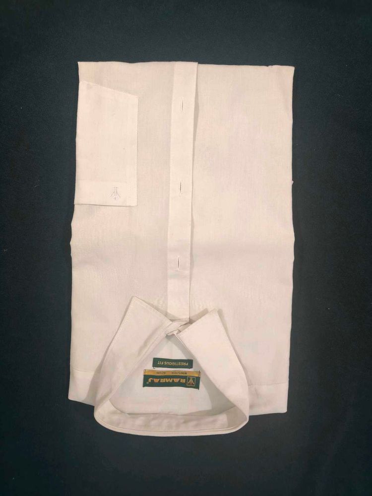 Men&#39;s White Ramraj Shirt