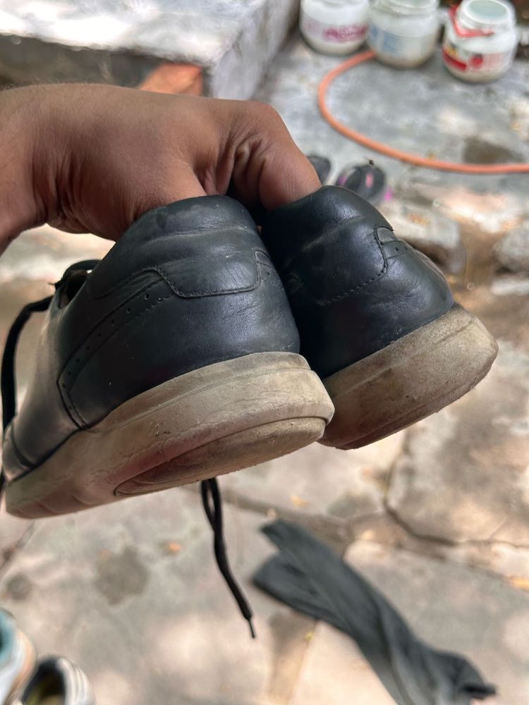 Black Leather Shoes