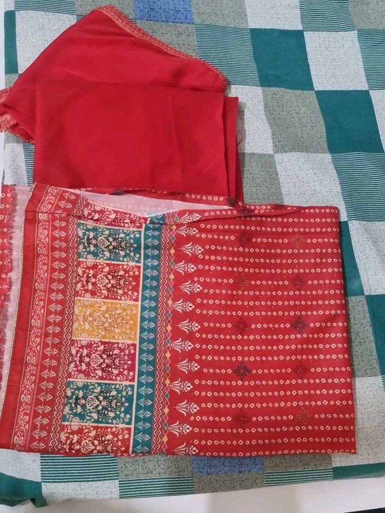 Today Offer Cotton Silk Printed  Suit