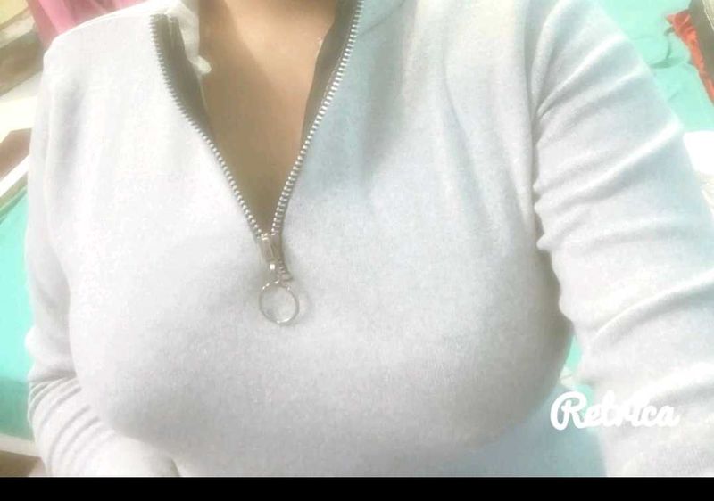 GREY LONG SLEEVES TOP🎀