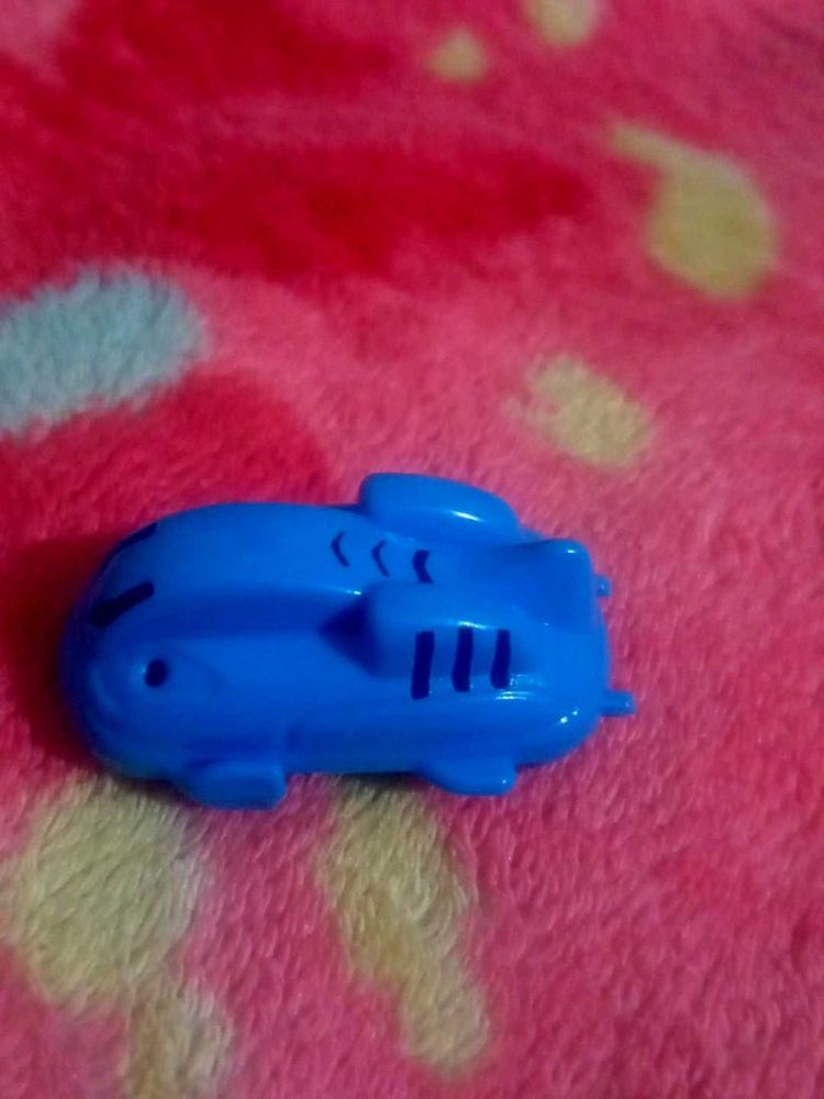 Blue Toy Submarine