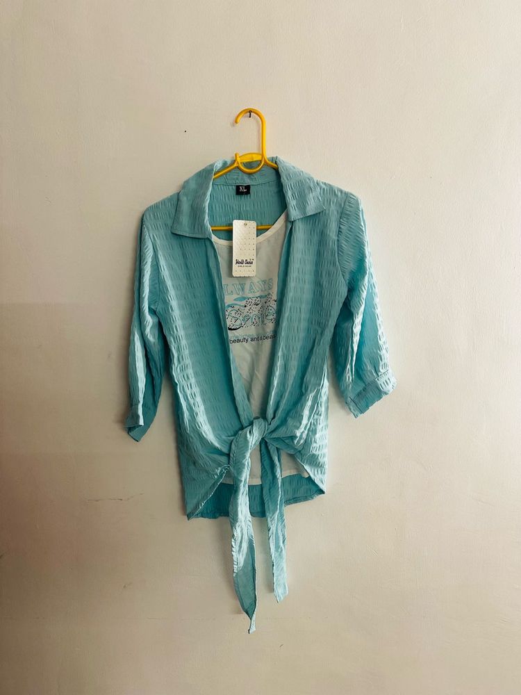 Sky Blue Top