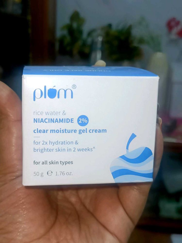 Plum Rice Water Gel Cream