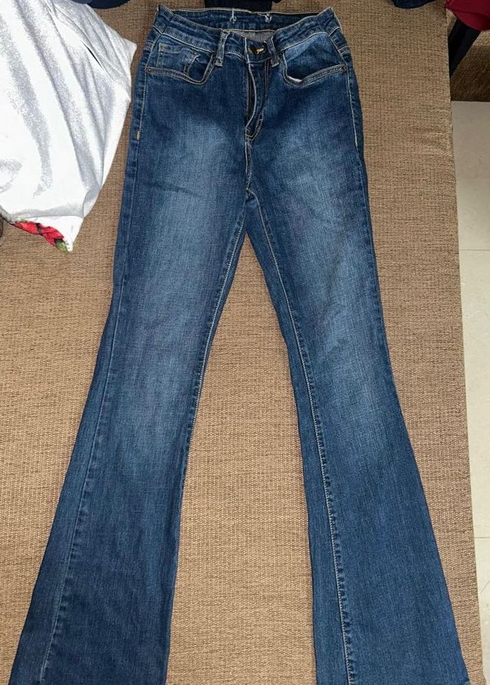 Bootcut Navy Blue Jeans