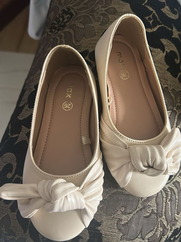 Cute Girls&#39; Bow Ballet Flats