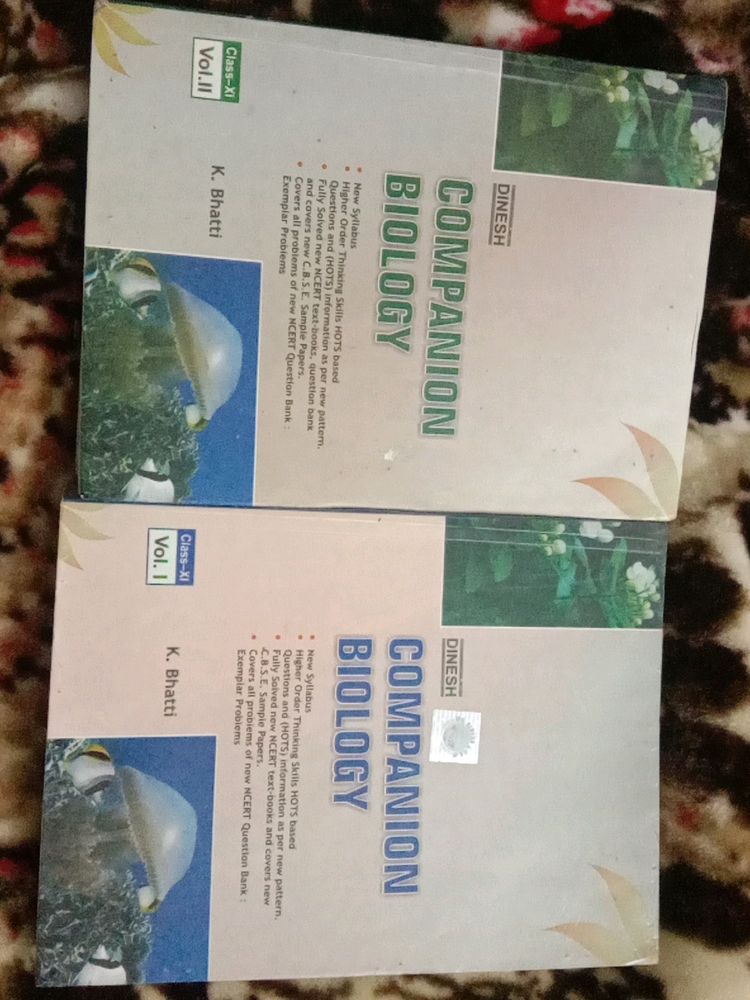 Companion Biology Class 11th Vol.1 &amp;2