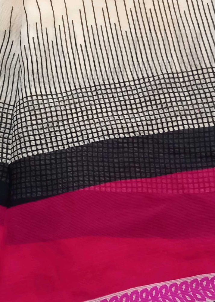 Elegant Multicolour Printed Sari