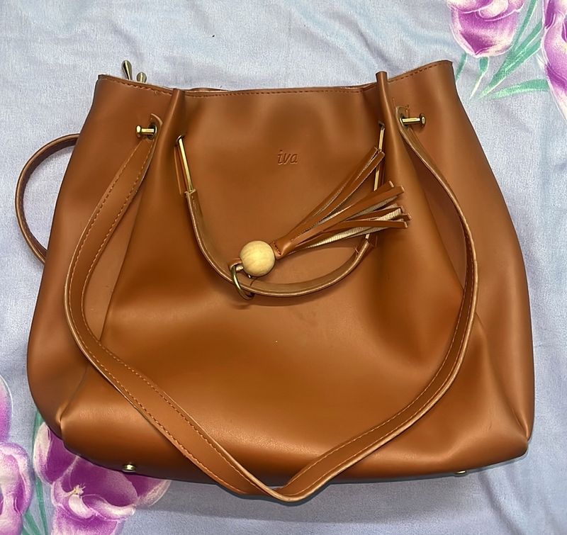 Brown Iva Handbag
