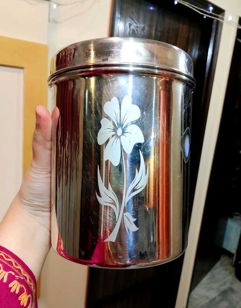 Stainless Steel Canister Big