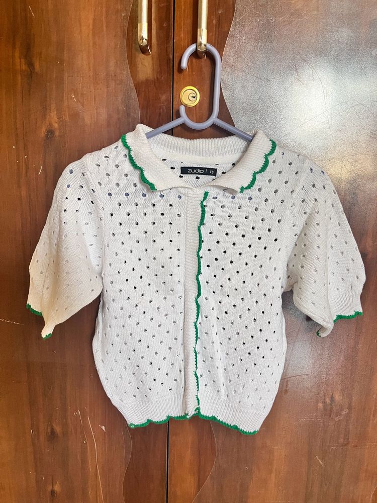 ZUDIO Cute White Top