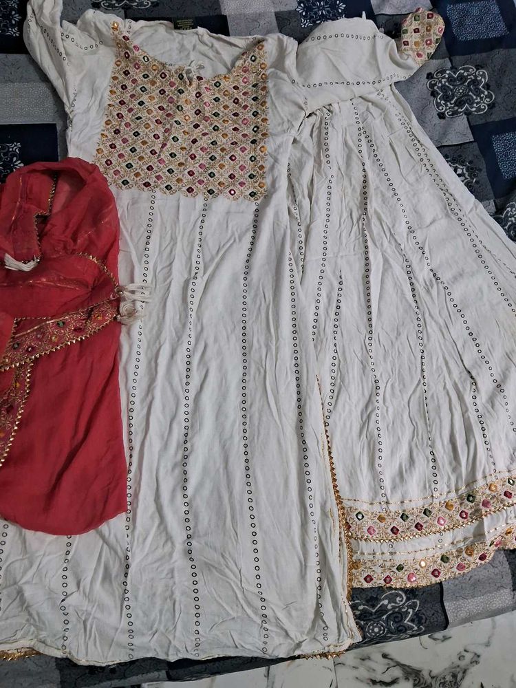 Sharara Suit With Beautiful Dupatta 😍