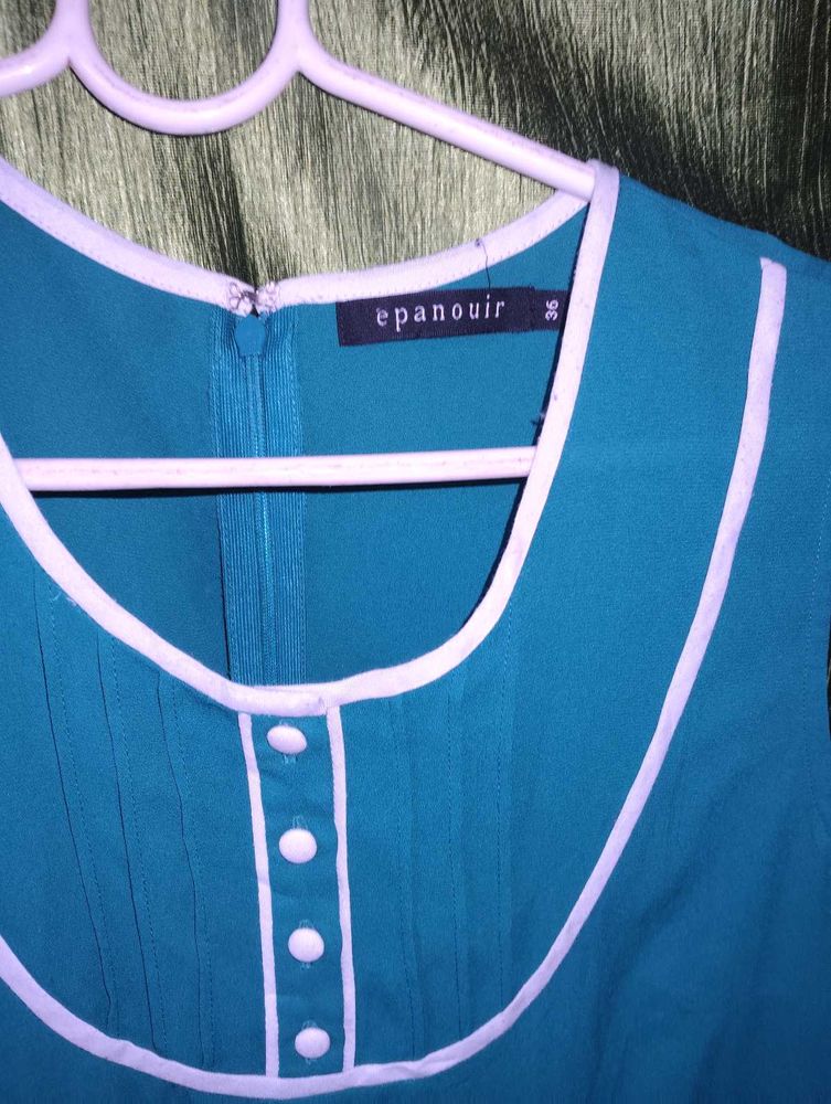 Teal Vintage Style Dress