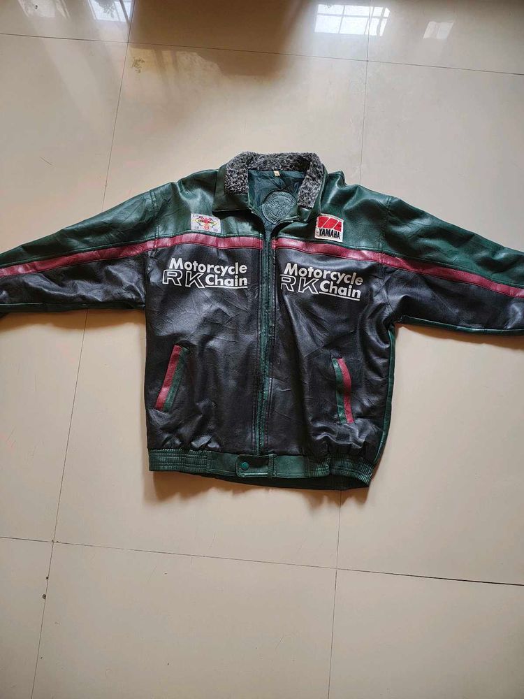 Vintage Yamaha Leather Jacket