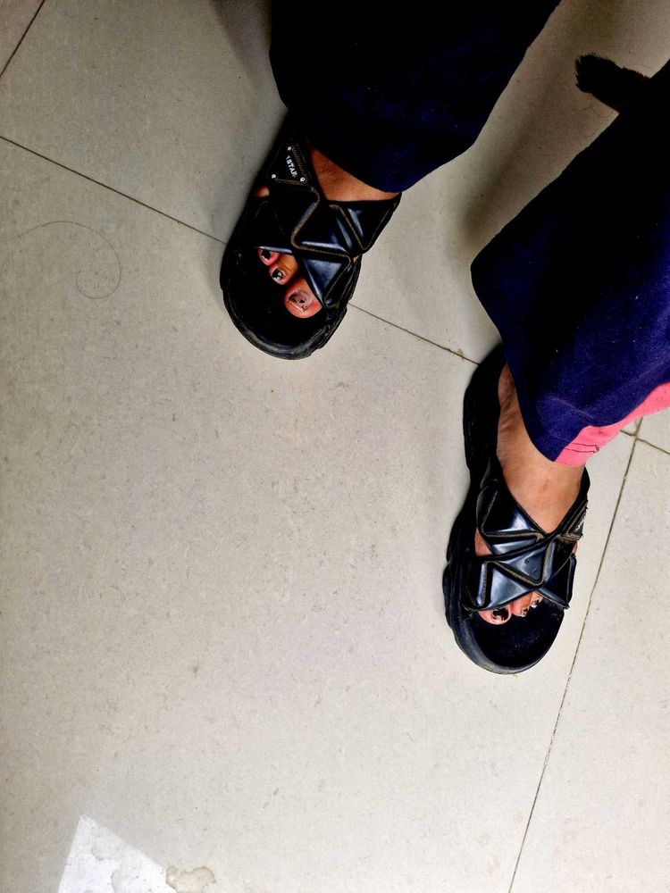 Black Geometric Slides
