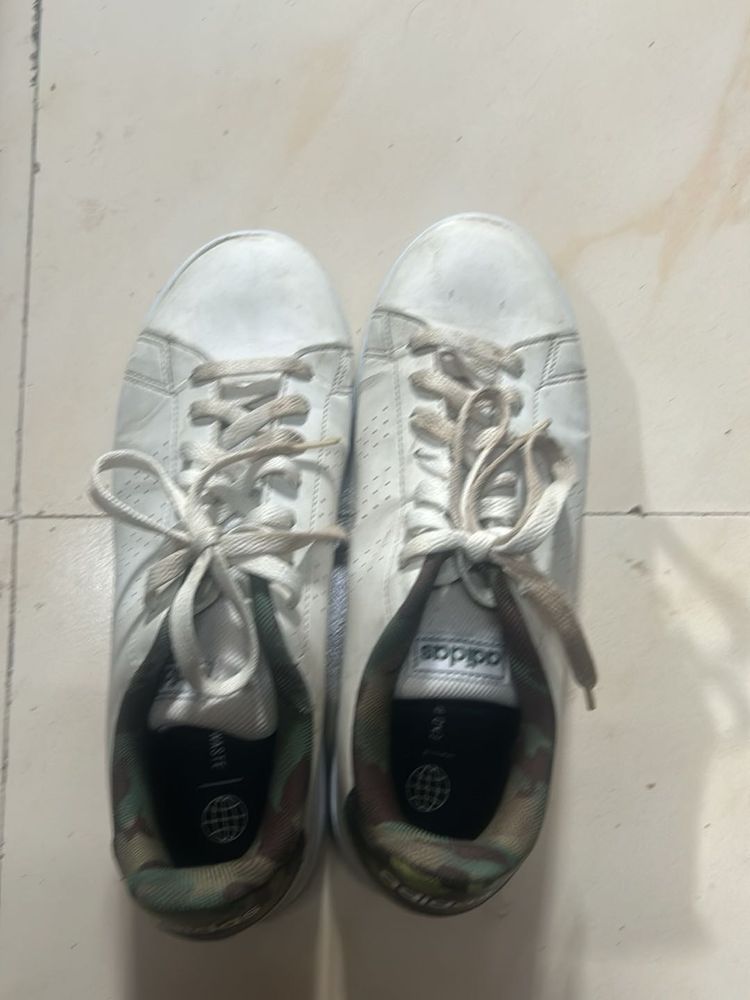 Adidas White Sneakers