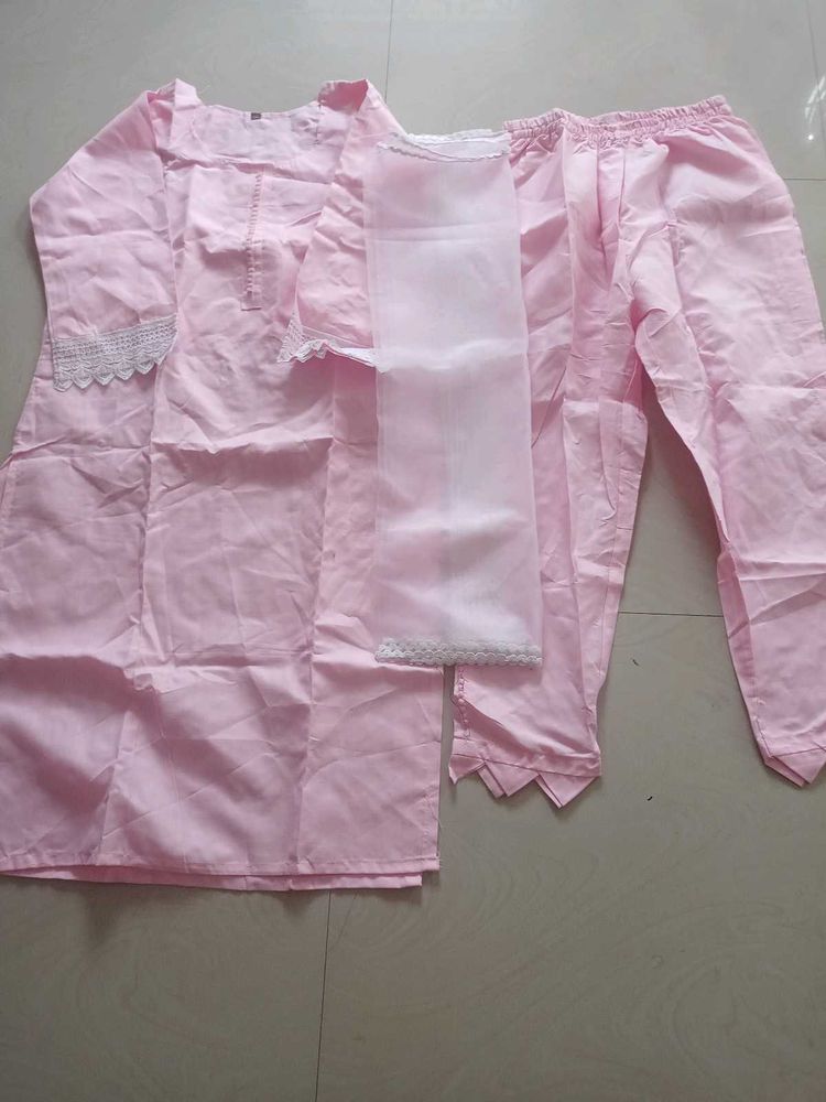 Pink Kurta Set