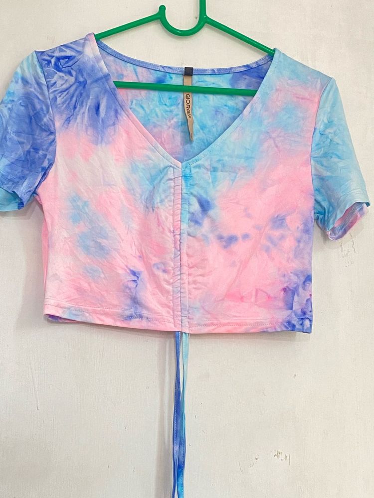 Tie Dye Crop Top