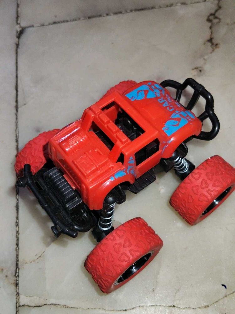 Red Monster Truck Toy