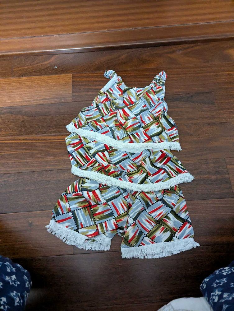 Cotton shorts Set