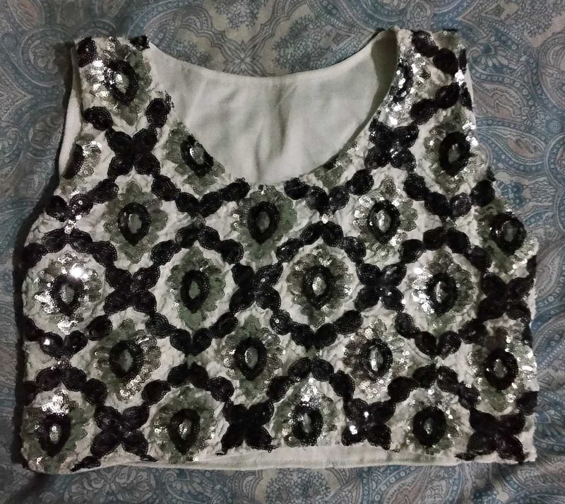 Sequin Embellished Top