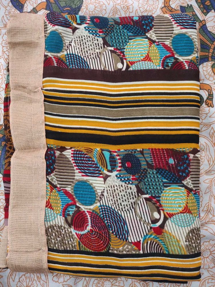 Colorful Printed Saree