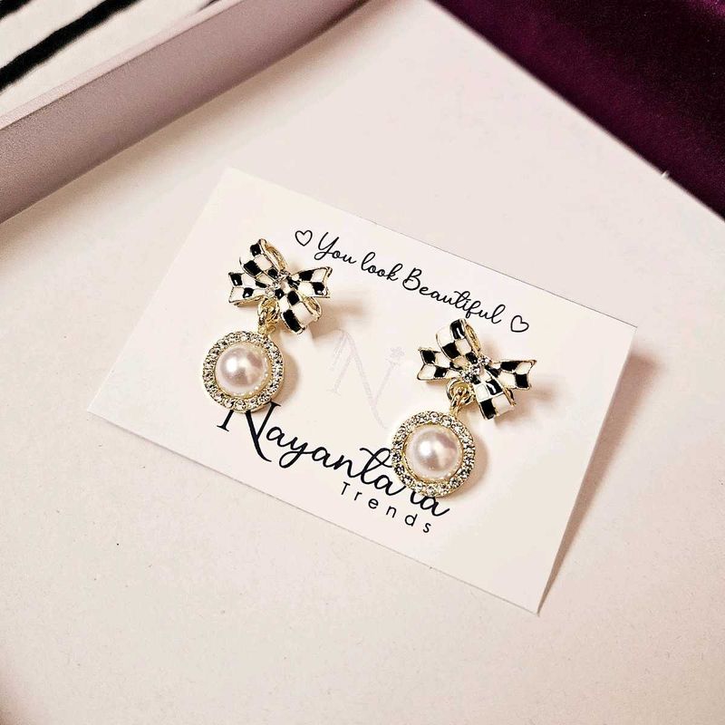 Combo of 4 Korean Earrings