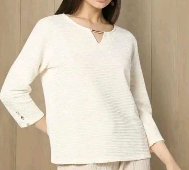 Elegant Cream Top
