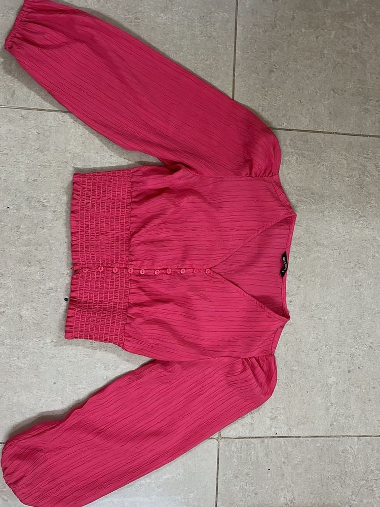 HOT PINK Crop Top 🎀💕🦩