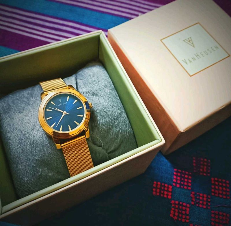 Van Heusen Gold Watch