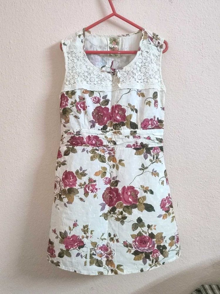 Floral Sleeveless Dress