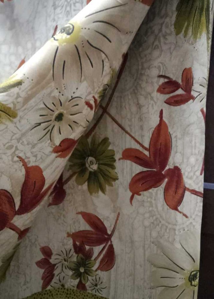Floral Print Saree