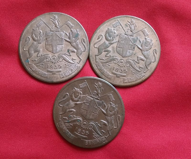 Hyderabad Rare Old Token Coins 1835