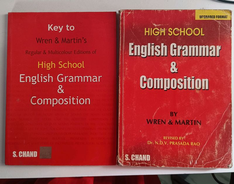 English Grammar Books By Wren And Martin
